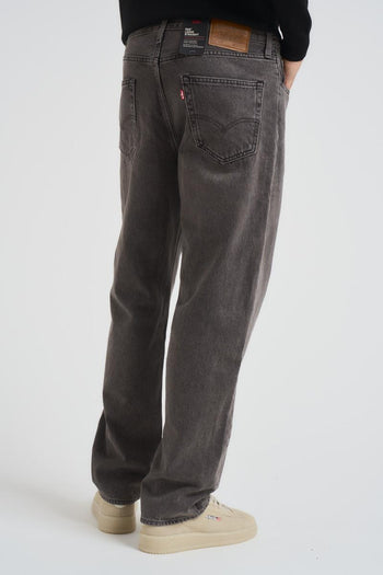 Jeans uomo 568 in denim grigio - 4