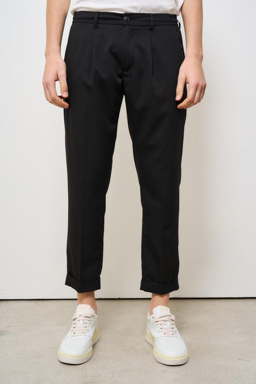 Pantalone uomo regular nero