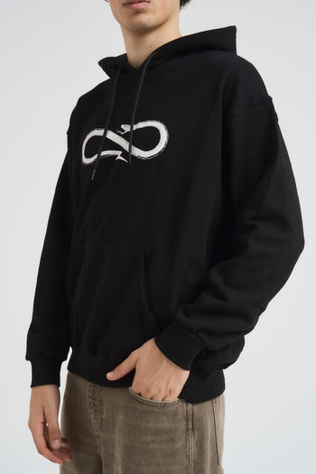 Felpa uomo Logo Classic nera - 3