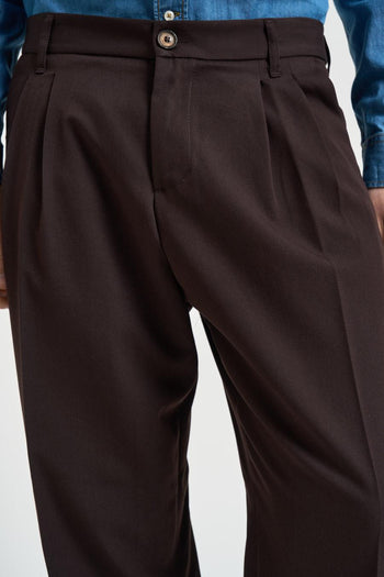 Pantalone uomo Army marrone - 5