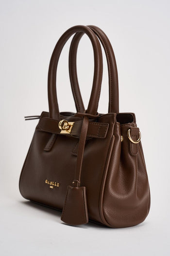 Borsa donna a mano marrone - 4