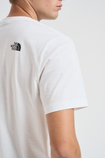 T-shirt uomo Simple Dome bianca - 5