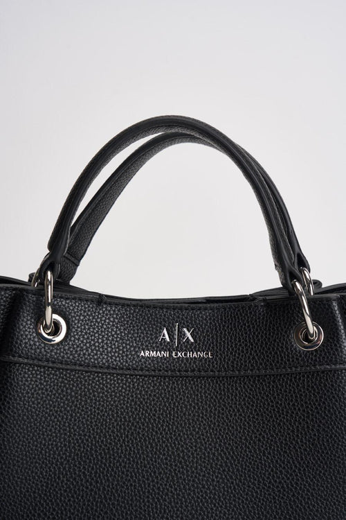 Borsa donna Shopping nera - 2