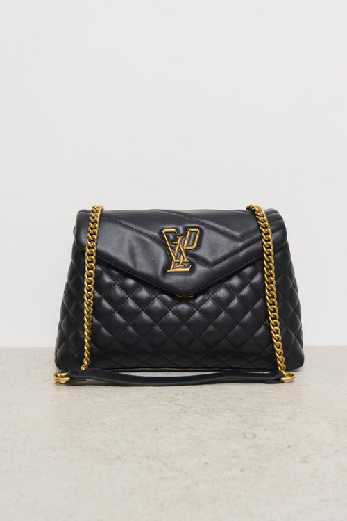 Borsa donna trapuntata nera - 1