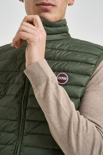 Gilet uomo piumino trapuntato verde - 3