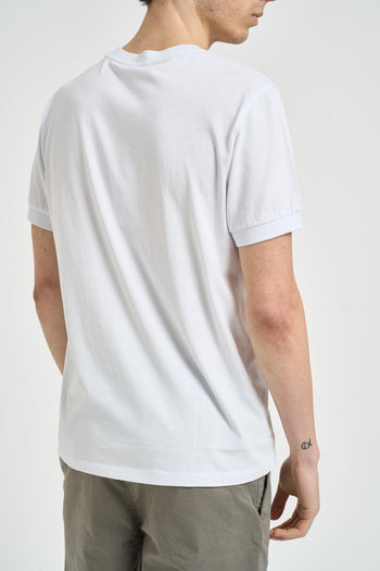 T-shirt uomo girocollo bianca - 3