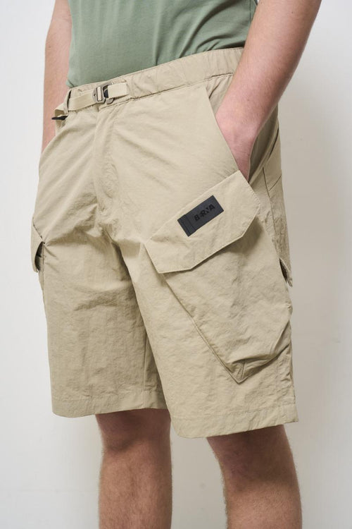 Bermuda uomo cargo beige - 2