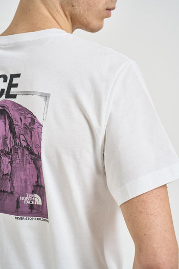 T-shirt uomo girocollo bianco - 4