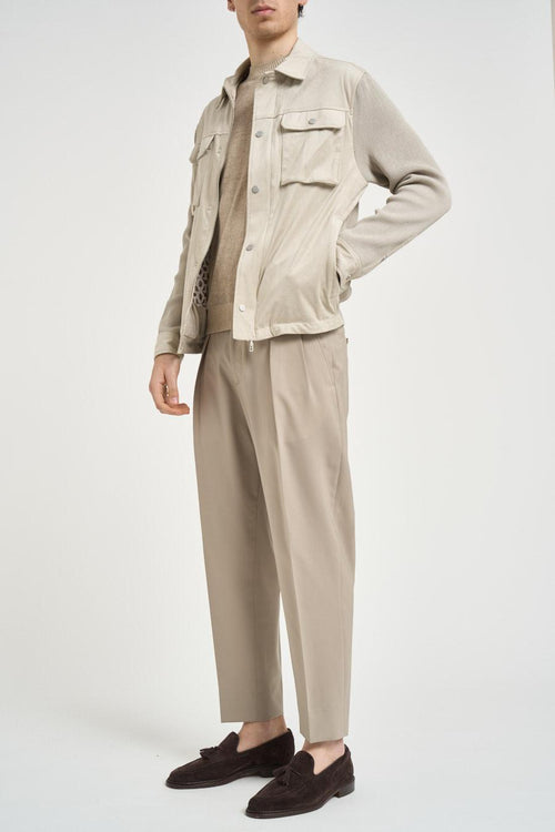 Giubbotto uomo pietra