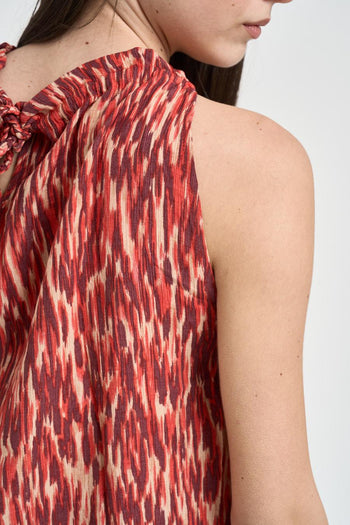 Top donna fantasia rossa - 4