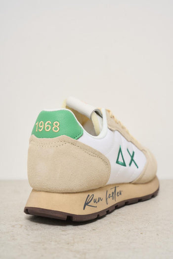 Sneakers uomo bianca e verde - 6