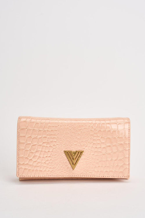 Borsa donna a tracolla in vernice rosa