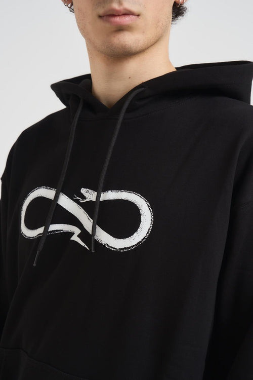 Felpa uomo Logo Classic nera - 2