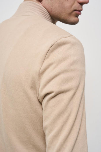 Men's sand suede jacket - 7