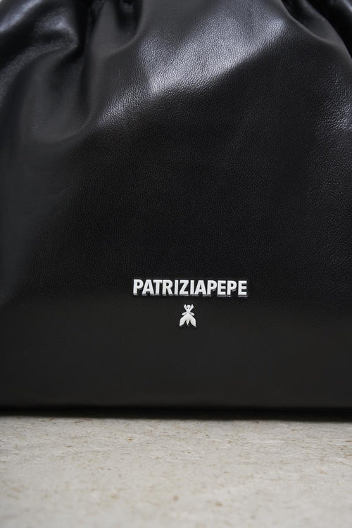 Black women's shoulder bag - 2