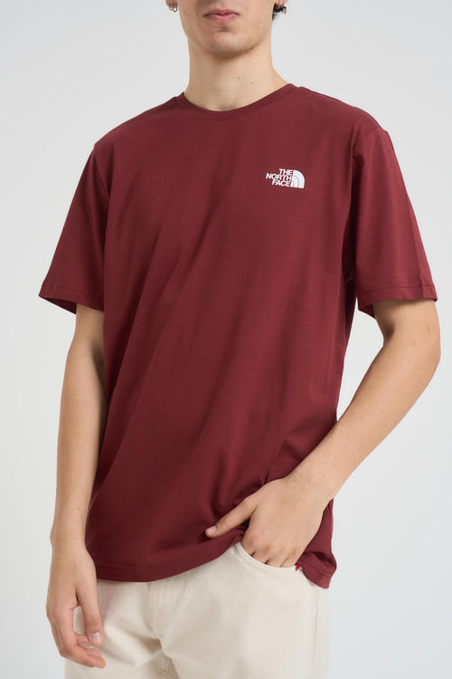 T-shirt uomo Redbox bordeaux - 2