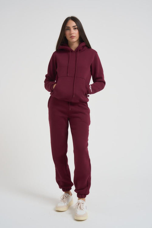 Felpa donna Gretaz bordeaux - 1