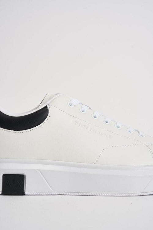 Sneakers in pelle uomo bianca - 2