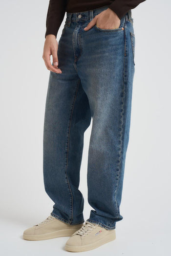 Jeans uomo 568 in denim medio scuro - 3