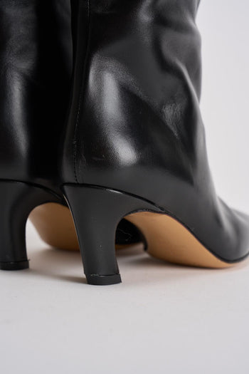 Stivale donna in pelle nero - 6
