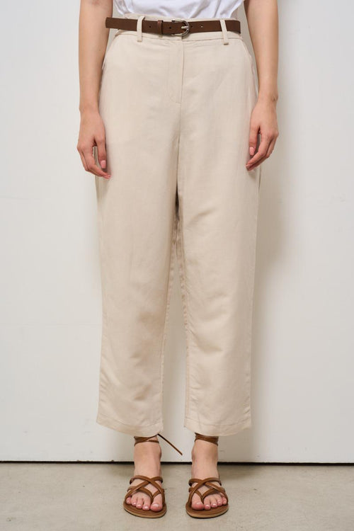 Pantalone donna regular burro