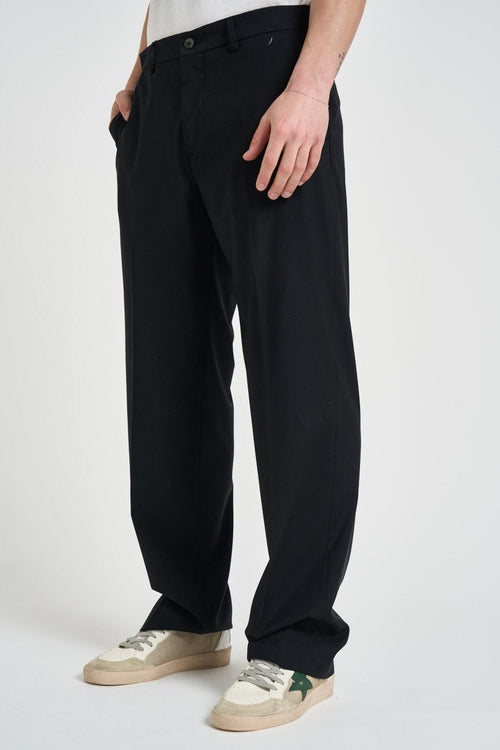 Pantalone uomo gamba dritta nero - 2