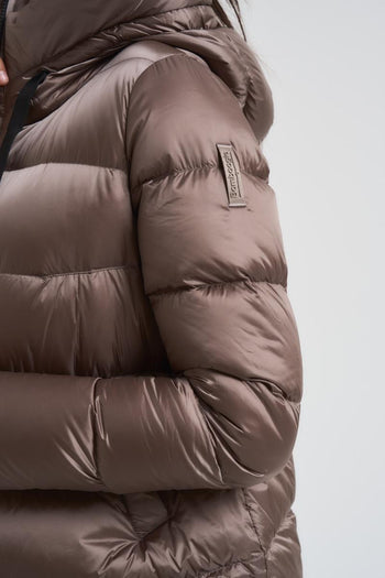 Piumino donna Roma marrone - 5