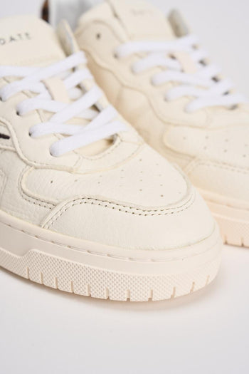 Sneakers donna Torneo bianche e animalier - 4