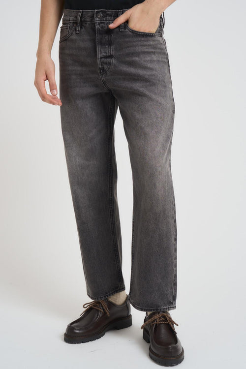 eans uomo in denim grigio - 2