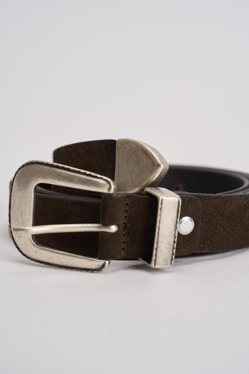 Cintura uomo in suede - 2