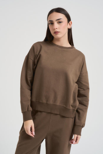 Completo tuta donna marrone - 3