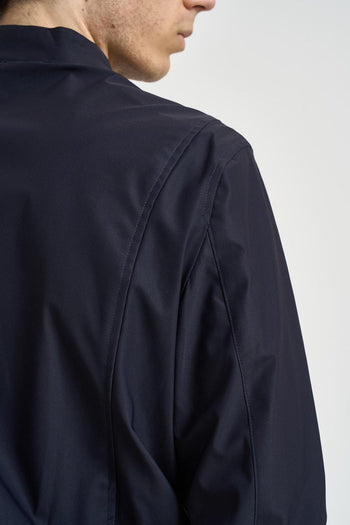 Giubbotto uomo tecnico blu navy - 7