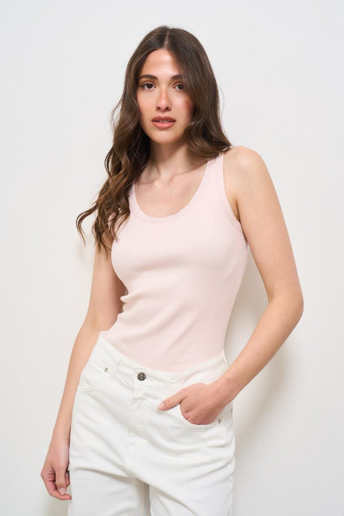 Canotta donna rosa