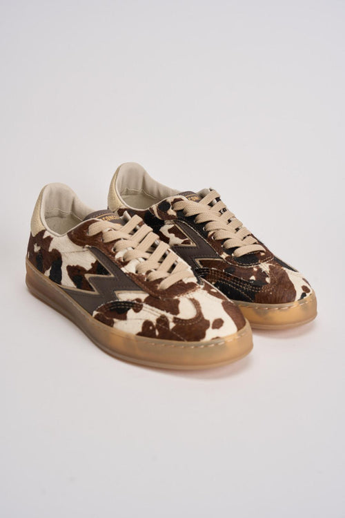 Sneakers donna in cavallino muccato - 2