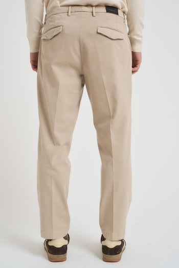 Pantalone uomo dritto sabbia - 3