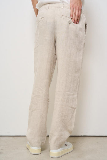 Pantalone uomo chino beige - 3