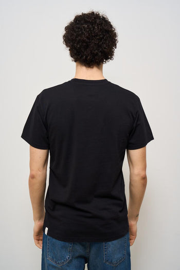 T-shirt uomo girocollo nera - 3
