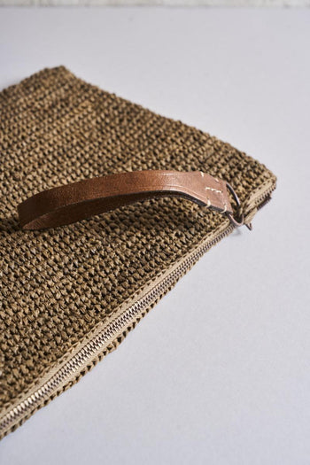 IBELIV Pochette donna Ampy in rafia - 4