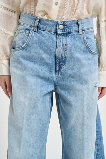 Jeans donna Mia in denim chiaro - 5