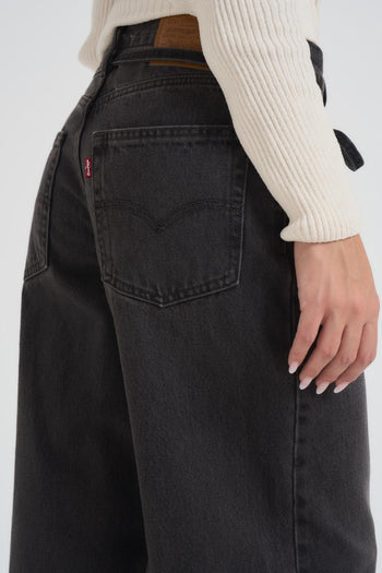 Jeans donna xl Straight in denim grigio - 7