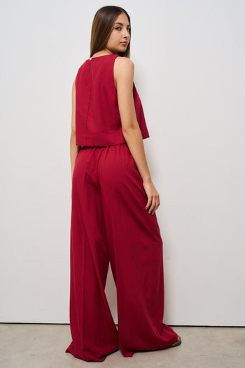 Completo abito donna rosso - 6