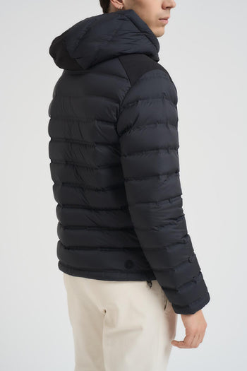 Piumino uomo trapuntato nero. - 4