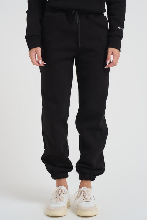 Pantalone tuta jogger donna nero