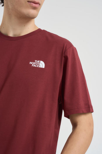 T-shirt uomo Redbox bordeaux - 3