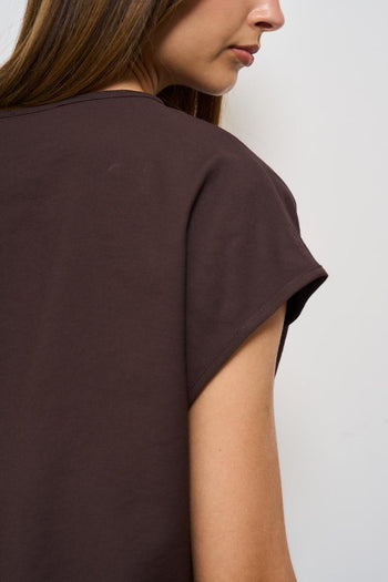 Completo abito donna marrone - 4