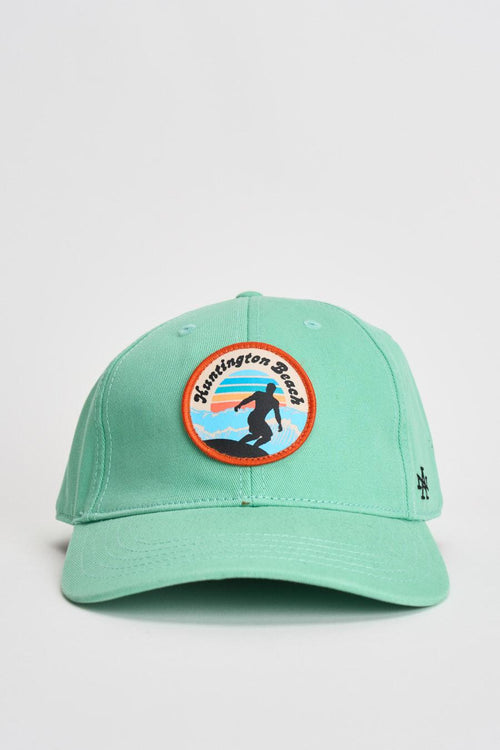 Cappello uomo baseball verde acqua