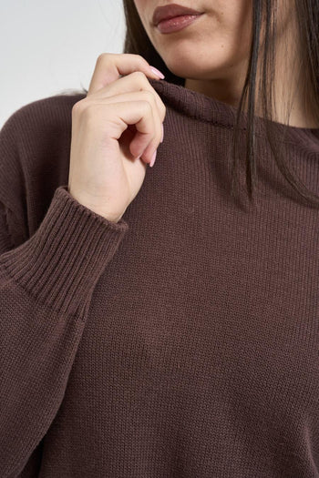Maglia donna girocollo moro - 3