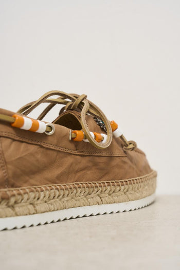 Mocassino uomo in suede marrone - 8