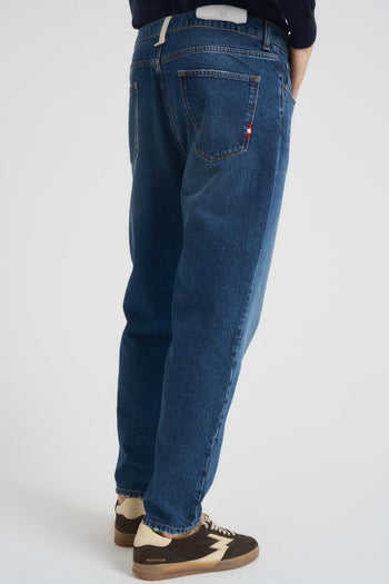 Jeans uomo blu scuro - 5