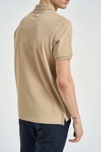 Polo uomo beige - 3